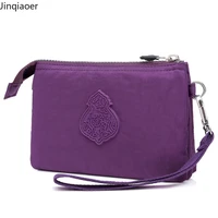 jinqiaoer leisure bag trend fashion versatile waterproof nylon bag light shoulder bag color messenger bag