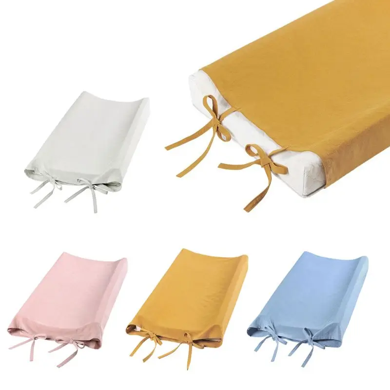 

Baby Changing Table Pad Cover for Baby Soft Breathable Cotton Baby Shower Gift
