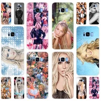britney spears soft silicone case for samsung s21 s22 s20 s11 s10 s9 s8 plus ultra lite fe 11e 10e cover 5g