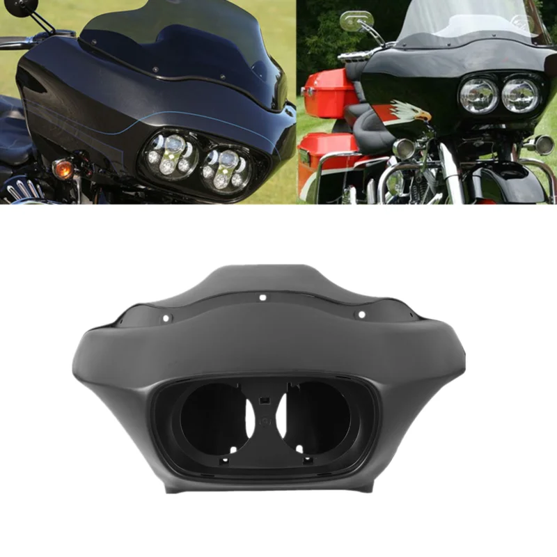 Впрыска мотоцикла ABS внутренняя и внешняя фара обтекатель для Harley Touring FLTR Road Glide