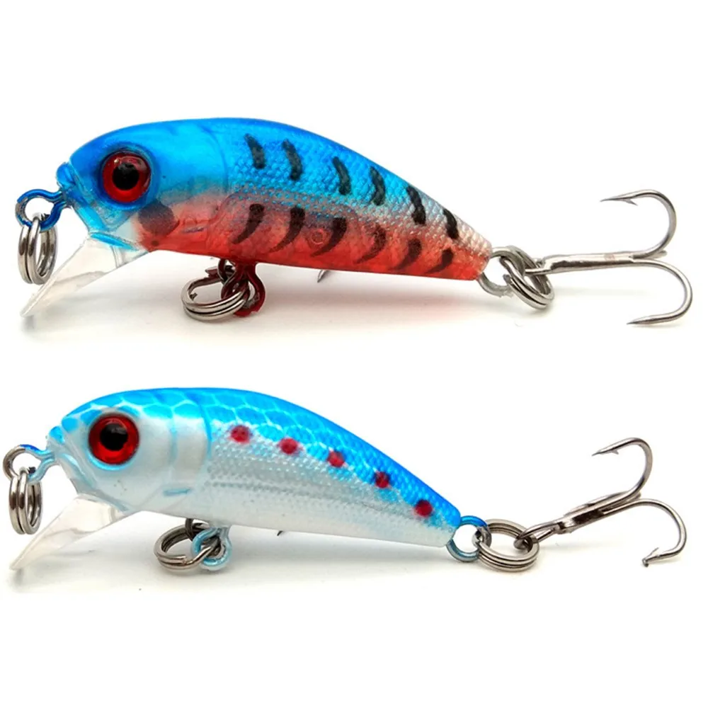 

Mini Bait 3.5 Cm 1.4 Inch 2 G 0.1 Ounce Hard Artificial Bait 5 Colors Small Crank Fishing Bait Realistic Bionic Bait