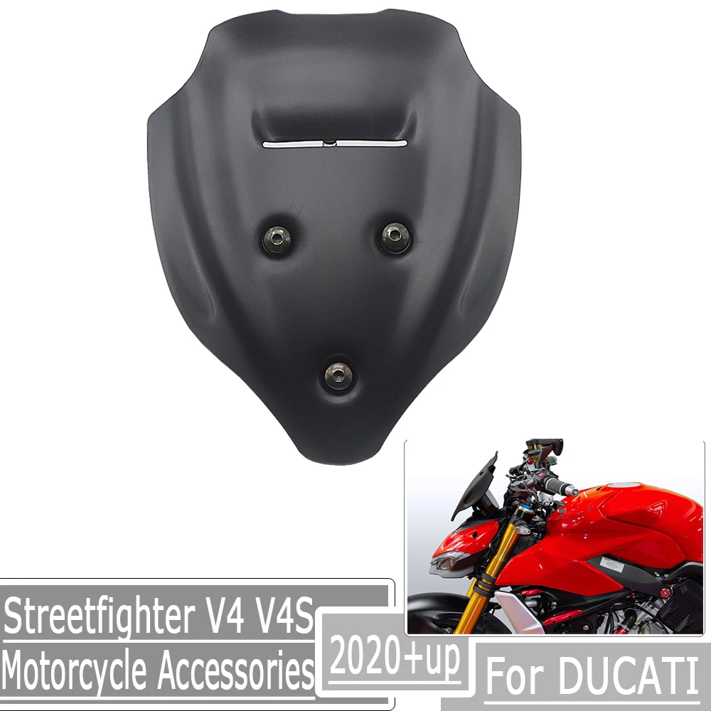 

Ветровое стекло для мотоцикла DUCATI Streetfighter V4 V4S 2020 2021, ветровое стекло, дефлектор воздуха, аксессуары для мотоциклов