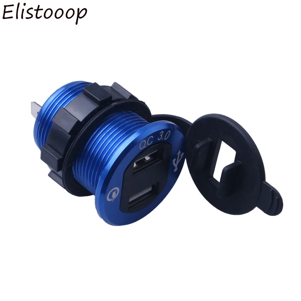 Автомобильный прикуриватель для мотоцикла с двумя usb-портами автомобильное