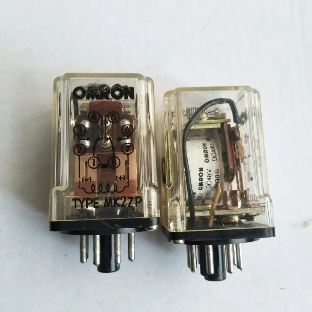 Промежуточное реле MK2ZP 48 В постоянного тока 8 контактов|Реле| |