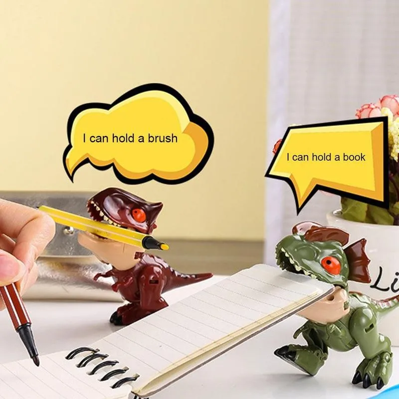 Деформированная игрушка динозавр тираннозавр карнозавр Двойная корона дракон