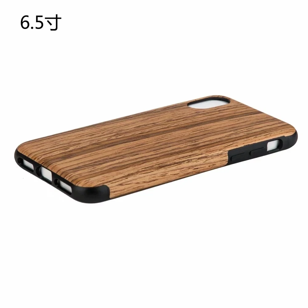 Настоящий деревянный ящик для IPhone X 8 7 6s Plus 5 SE 11 Pro Xs Max Xr Fundas из натурального дерева мягкая Задняя накладка чехла из ТПУ