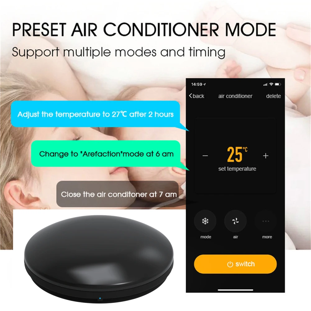 FrankEver Tuya WiFi Smart IR Control ler Универсальный ТВ/АС умный дом бластер инфракрасный