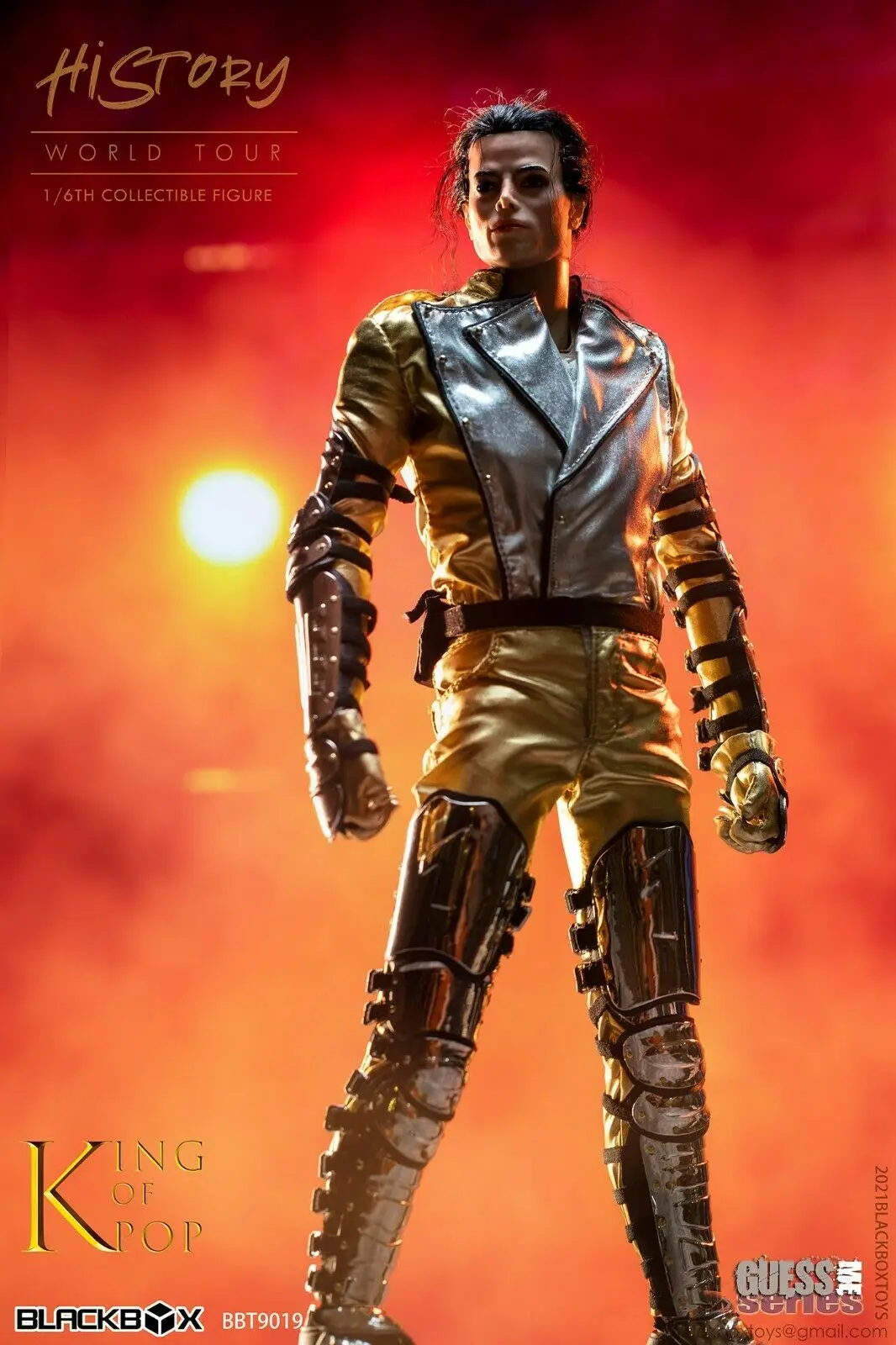 

Pre-sale BLACKBOX BBT9019 1/6 King of Pop The History World Tour Jack 12'' Full Set Action Figure