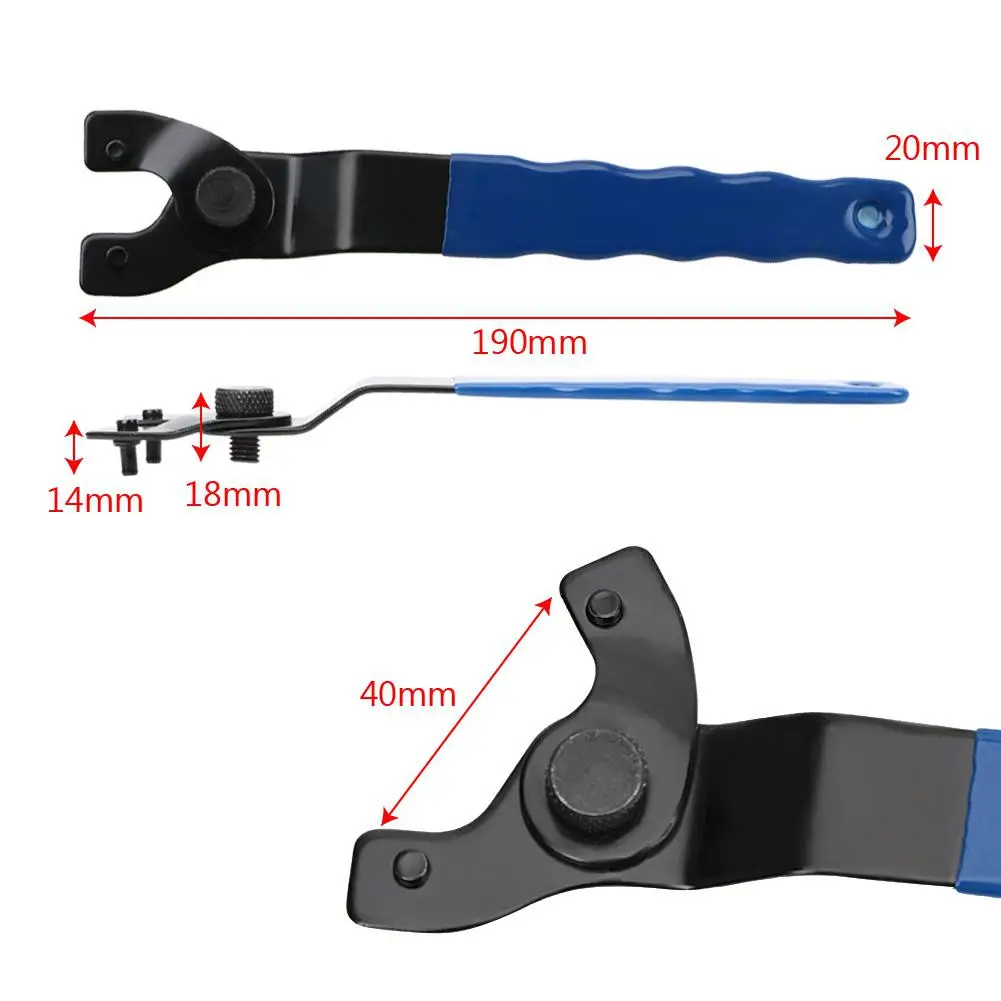 Регулируемые гаечные ключи крепкое сцепление ремонт пластиковая ручка для