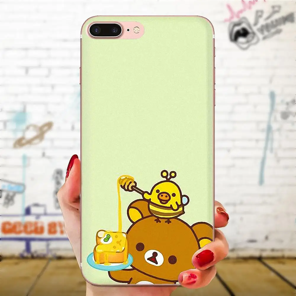 Мягкая новая мода Rilakkuma для Xiaomi Redmi 3 3S 4 4A 4X 5 6 6A 7 K20 Note 2 5A Plus Pro | Мобильные телефоны и