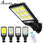 Уличная лампа на солнечной батарее, водонепроницаемый светильник с 3 светильник Мами освещения, с датчиком движения, светильник сада, патио, дорожек, двора