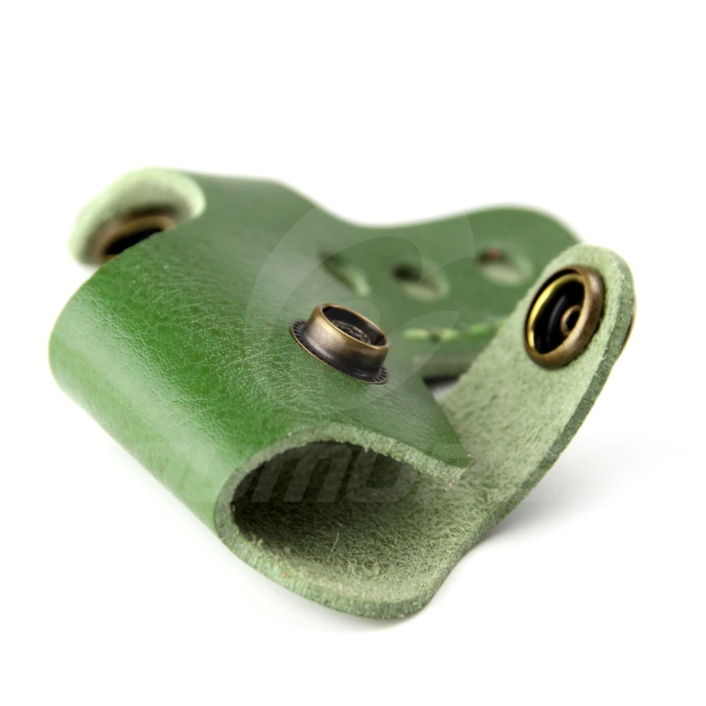OUMURS Universal Motorcycle Gear Shift Lever Protector Leather Sock Boot Shoe Case Cover Green For Yamaha Kawasaki Harley |