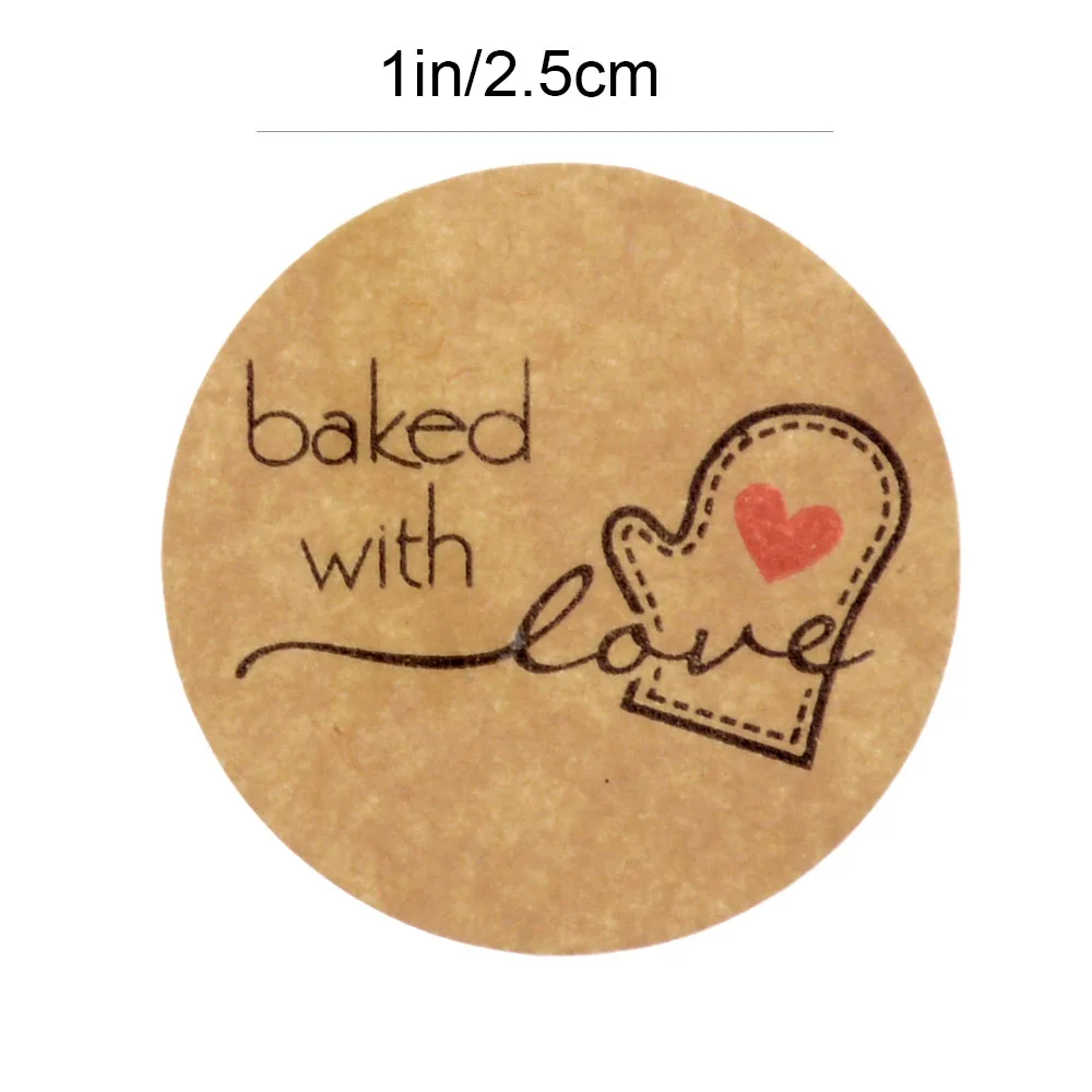 500 шт./рулон бирки для рождественских подарков счастливые праздники запеченные