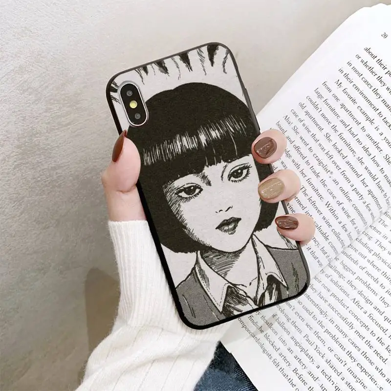 Чехол для телефона с ужасным комиксом junji ito Tomie Tees iphone 13 8 7 6 6S Plus 5 5S SE 2020 12pro max XR X XS MAX
