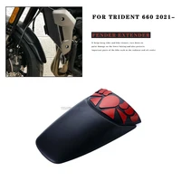 motorcycle front fender mudguard rear extension new for trident 660 trident660 2021
