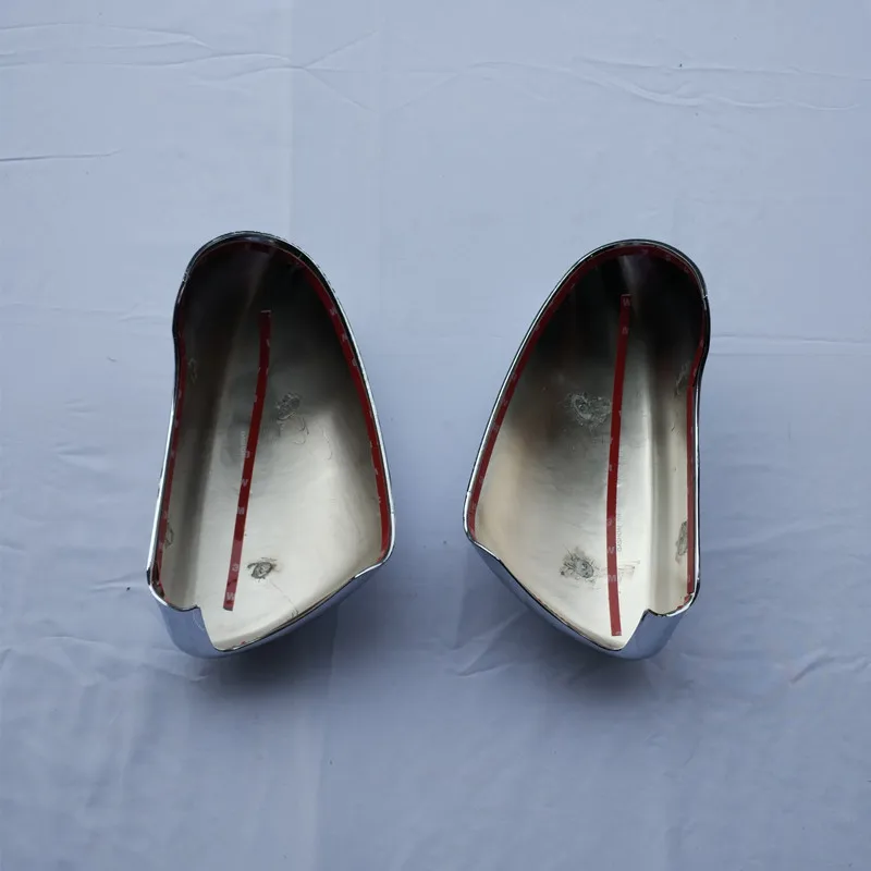 2 шт. ABS хромированные боковые дверные Чехлы для зеркал автомобиля Стайлинг Nissan