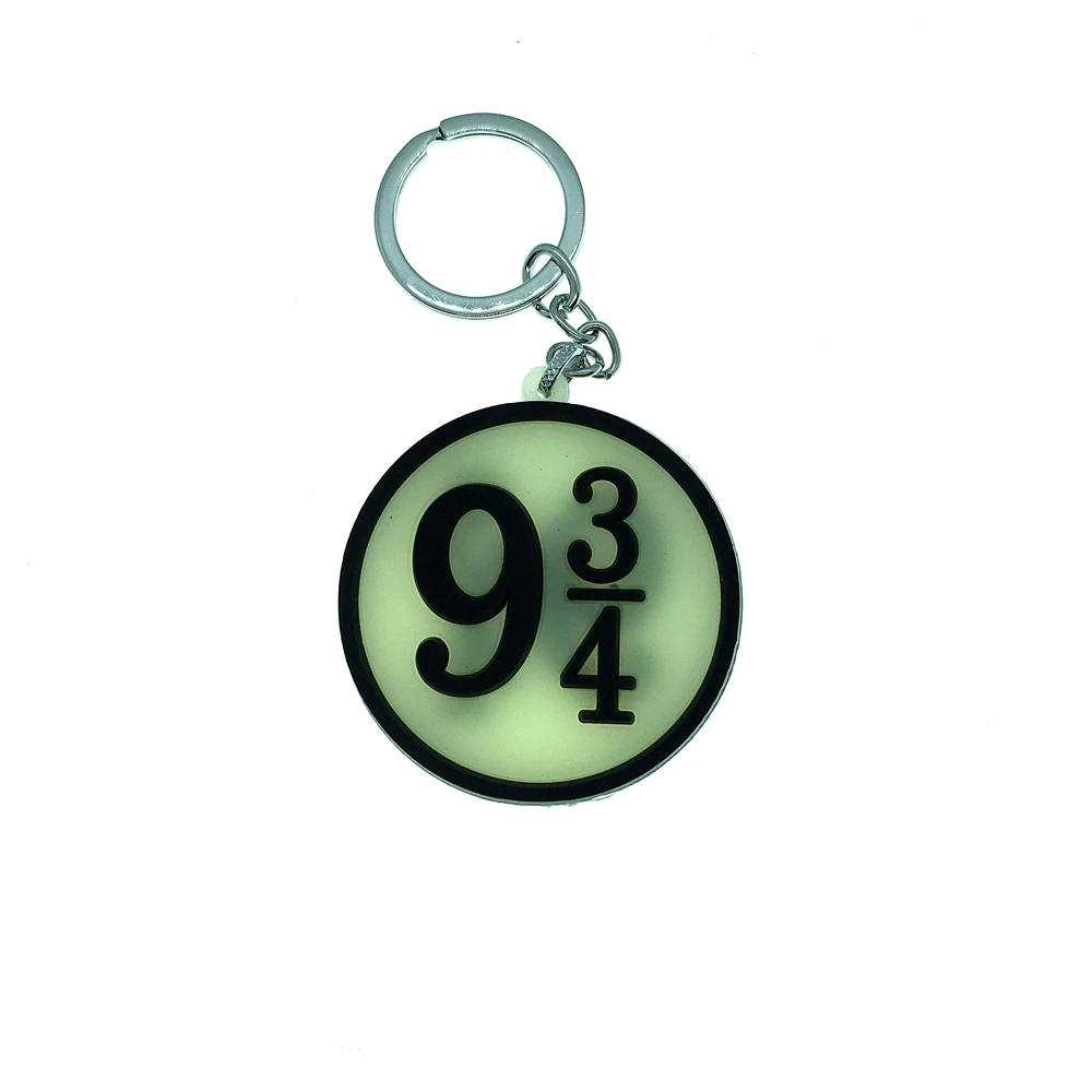 Волшебная школьная платформа девять и три четверти Брелок фигурка брелка для