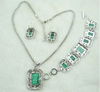 3 набора ювелирные изделия из натурального камня бирюзы кварцевый кристалл