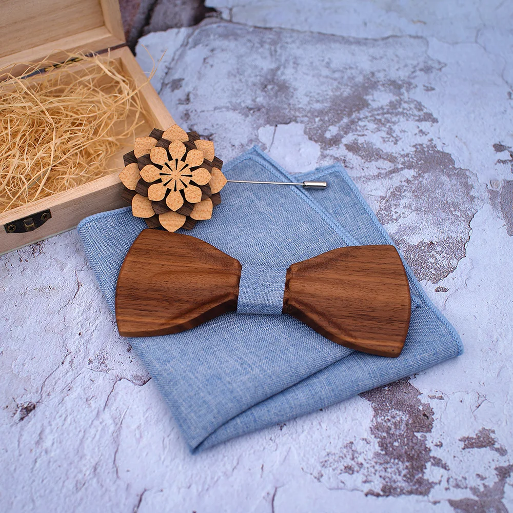 Linbaiway искусственный галстук-бабочка для мужчин галстук-платок костюма