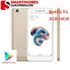 Смартфон глобальная версия Redmi 5A, 2 ГБ, 16 ГБ, аккумулятор 3000 мАч, процессор Snapdragon 425, 5-дюймовый экран, сотовый телефон