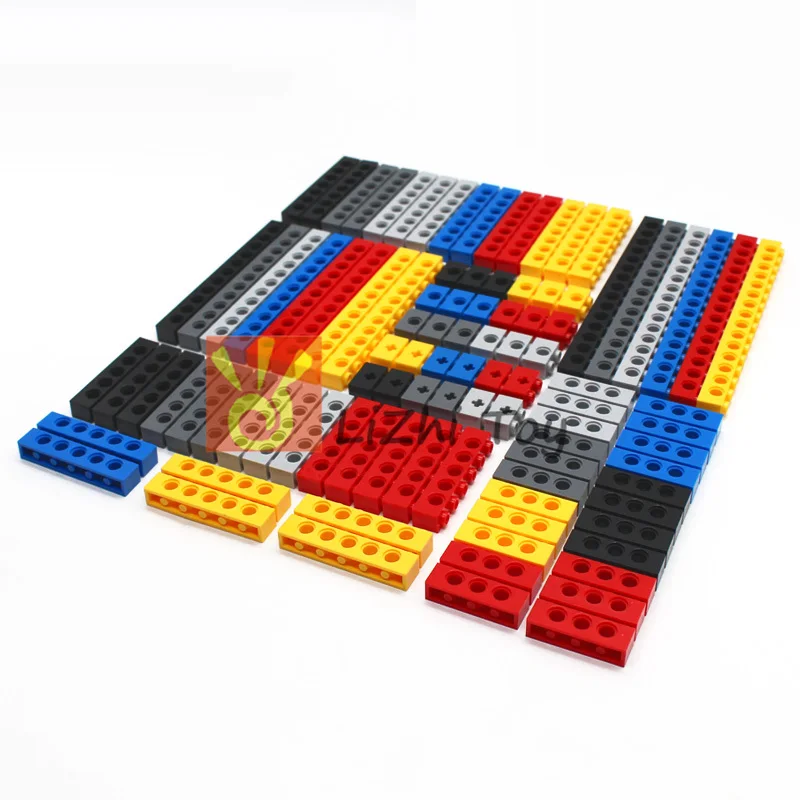 Технологические строительные блоки детали крупными партиями толстые MOC 6 цветов