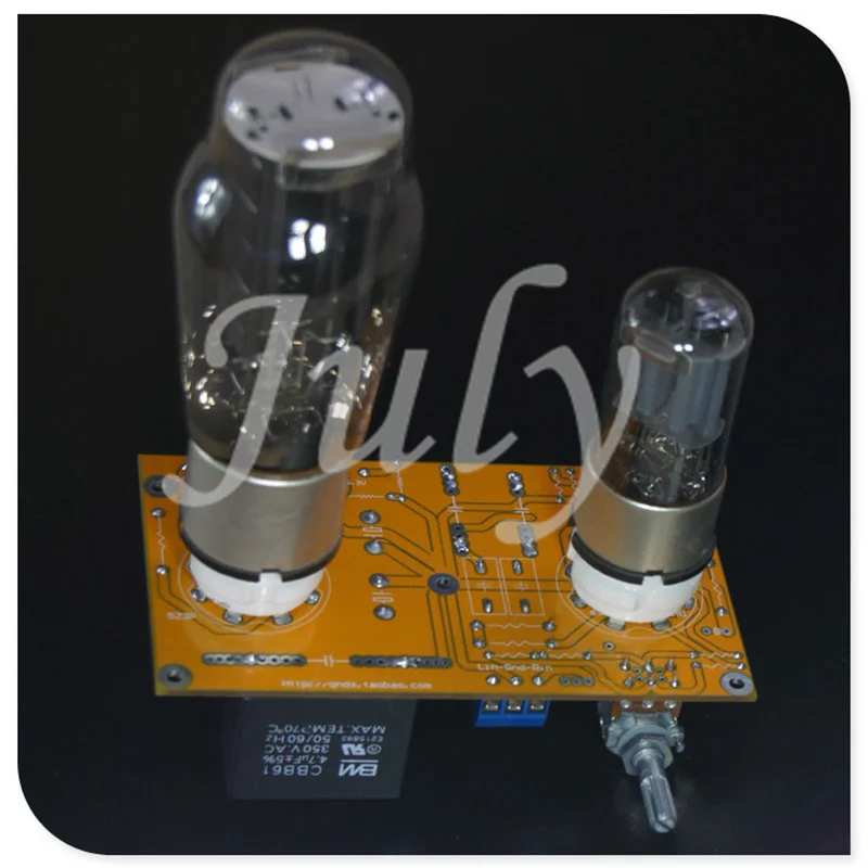 

Однотрубная электронная трубчатая фронтальная плата 6N8P, выпрямитель 5Z4P, двухсторонняя медная плакированная плата, простой и хороший звук