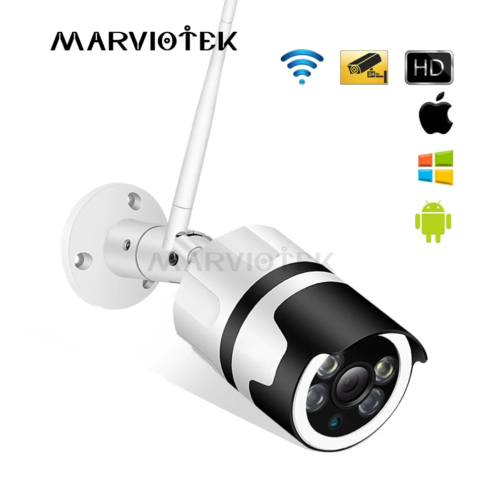 Водонепроницаемая IP камера видеонаблюдения 1080P Wi Fi P2P|Камеры видеонаблюдения| |