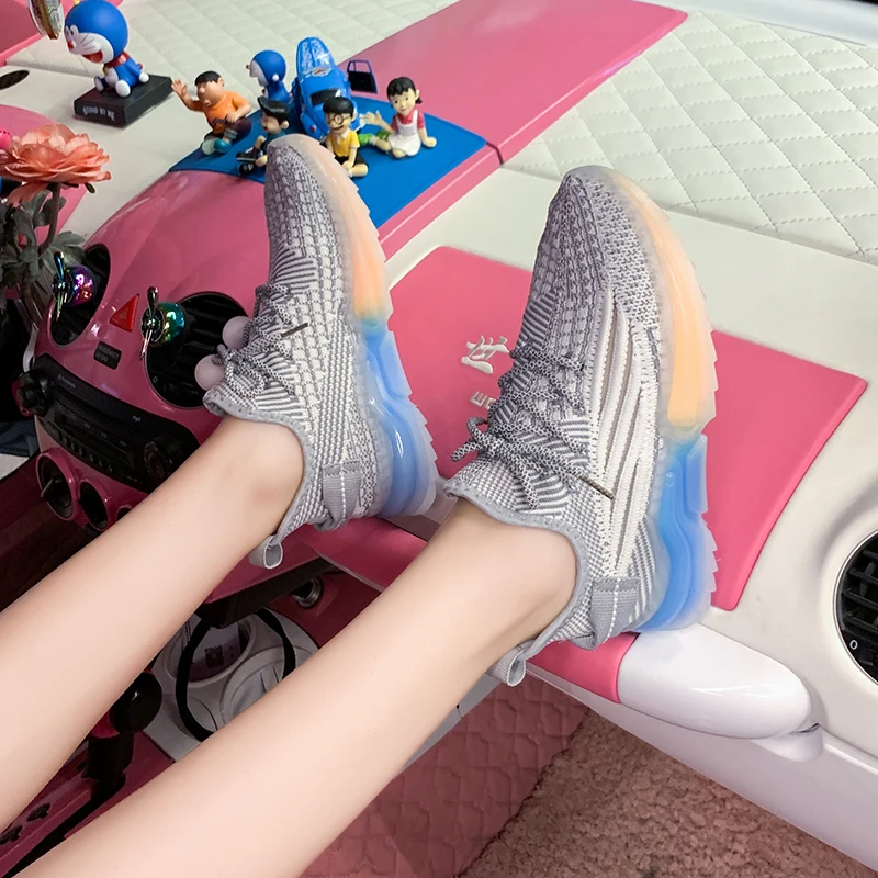 

Women's shoes, women's sports and leisure running shoes, non-slip wear-resistant, breathable, lightweight and fashionable