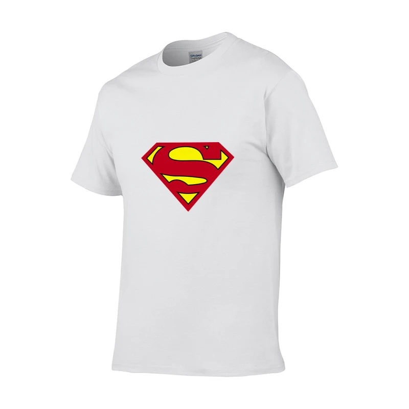 Бесплатная доставка футболка с суперменом/Бэтменом/человеком