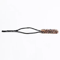 pearls crystal braiders tool women classic magic hair twist hair tools quick bun donut curler maker headwear accessories t1472