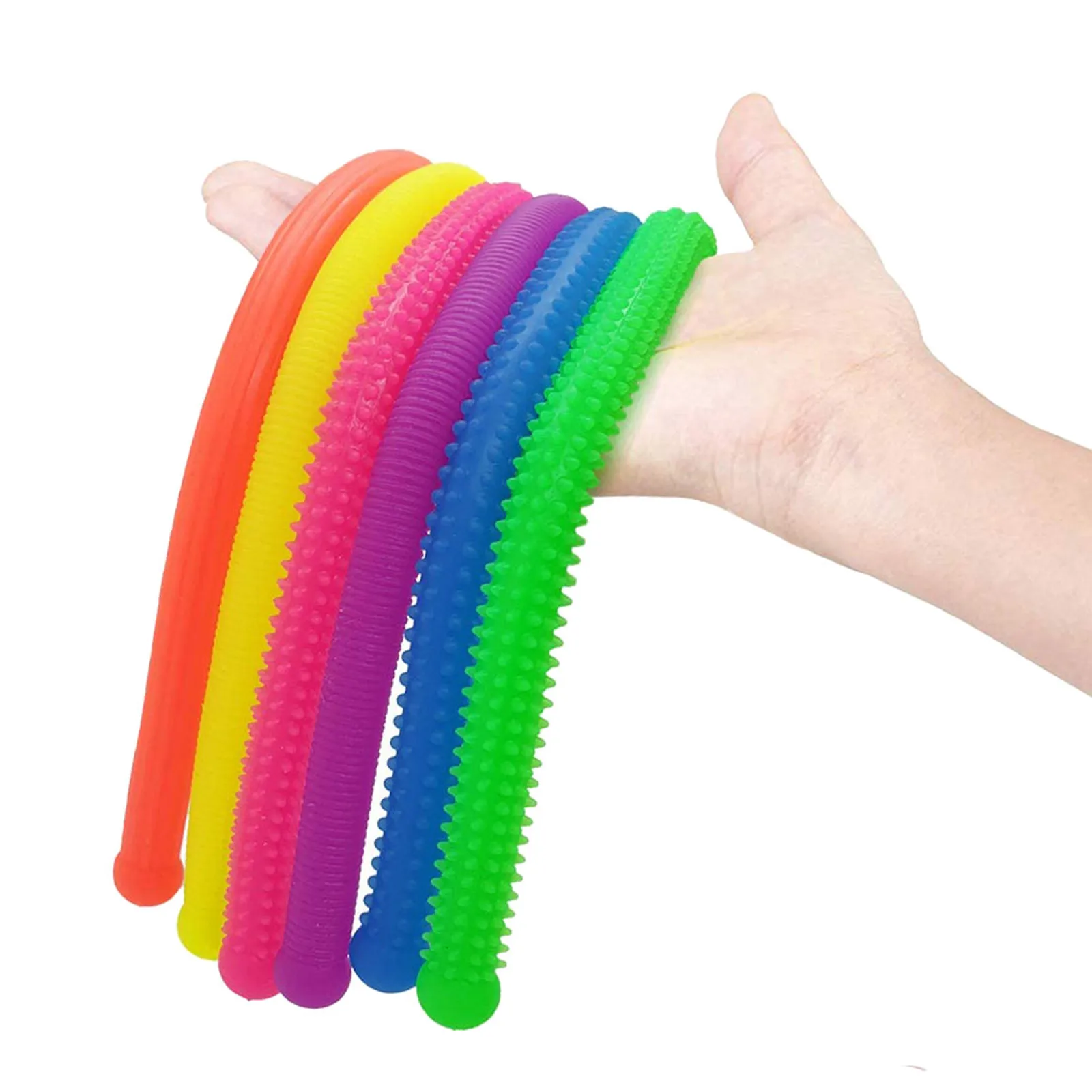 

6 Pack Funny Squeeze Toy Squishy Bumpy Fun Stress And Anxiety Relief Items And Sensory Gift Adult Kids Toys release stress R5
