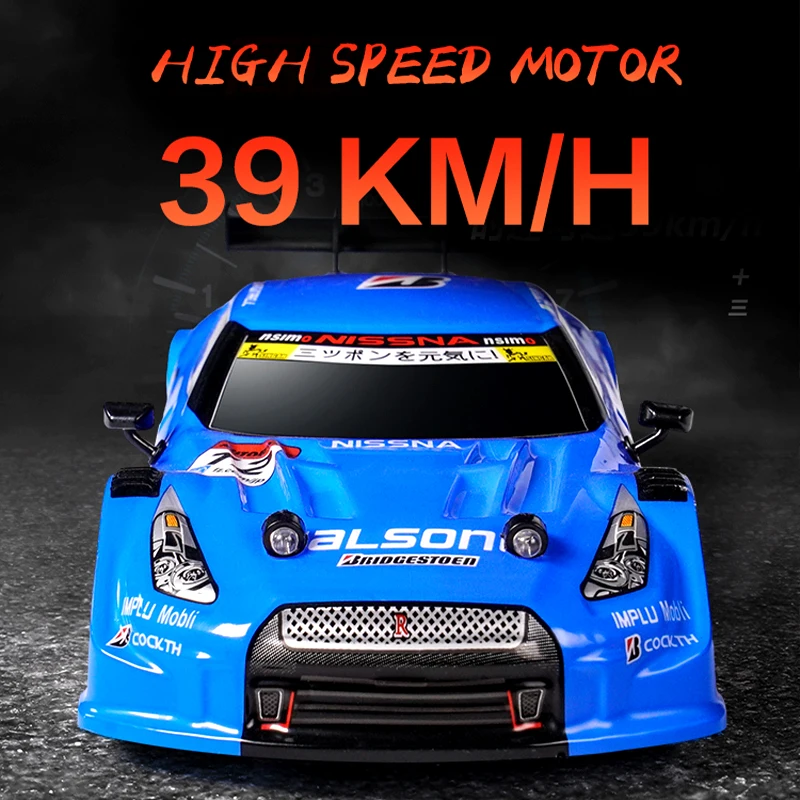 RC Drift 1:16 высокоскоростной с двумя шинами 4WD 2 4G пульт дистанционного управления