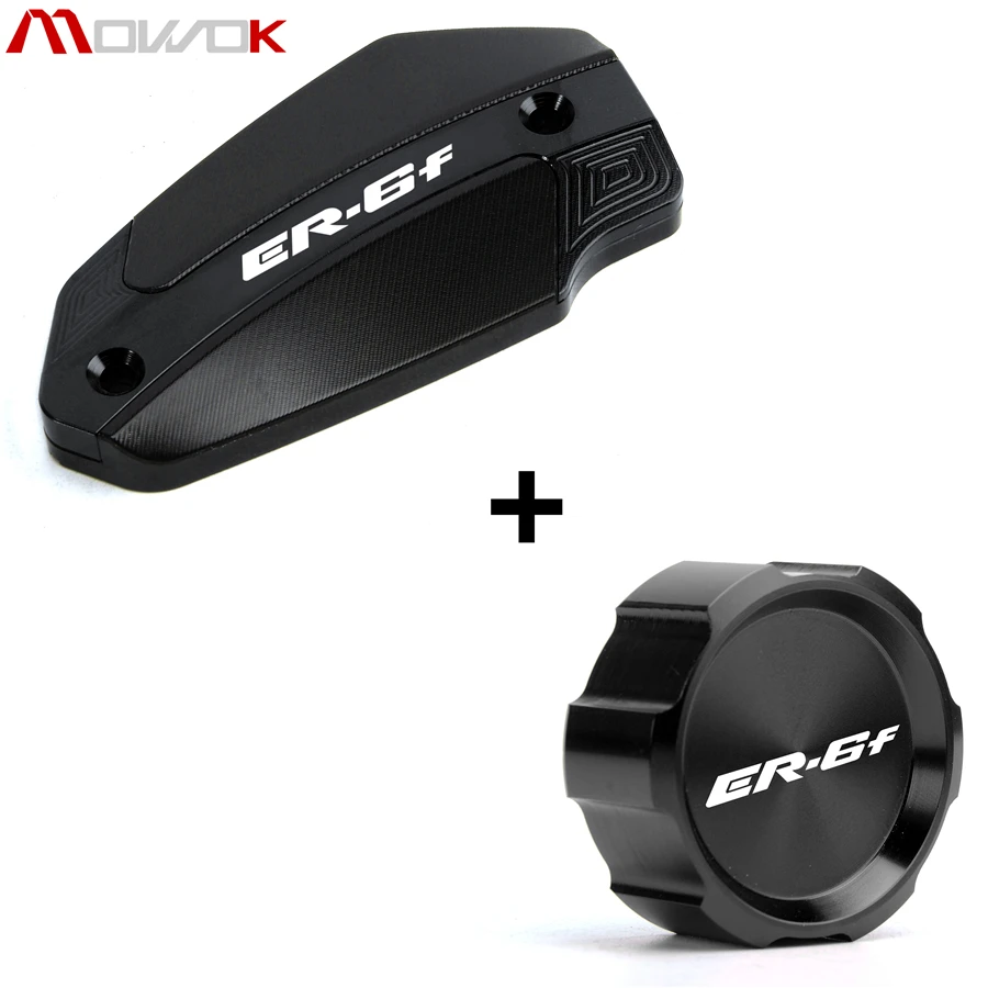 Крышка Резервуара тормозной жидкости для Kawasaki ER6F ER6 F 2019 2009 2016 2013 2014 2015|Накладки и
