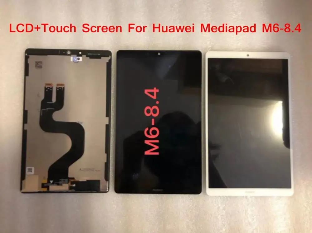 100% Оригинальный качественный сменный ЖК-экран для планшета Huawei MediaPad M6 8 4 с