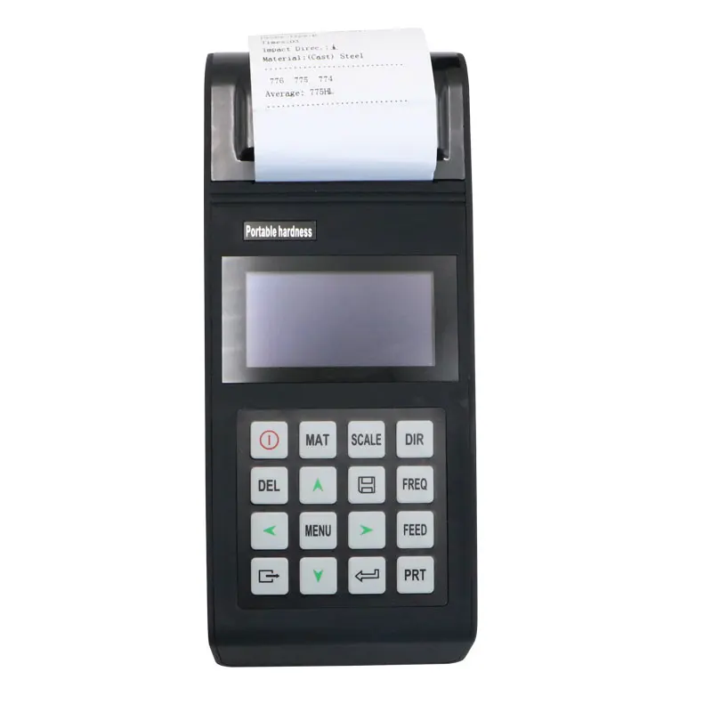 Портативный цифровой измеритель твердости leeb с тестер печати для металлических