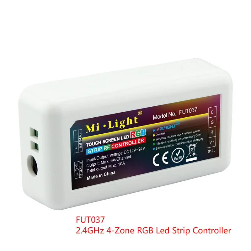 Mi Light 2 4G DC 12V 24V FUT035 FUT036 FUT037 FUT038 FUT039 RF беспроводной одиночный диммер CCT RGB RGBW +