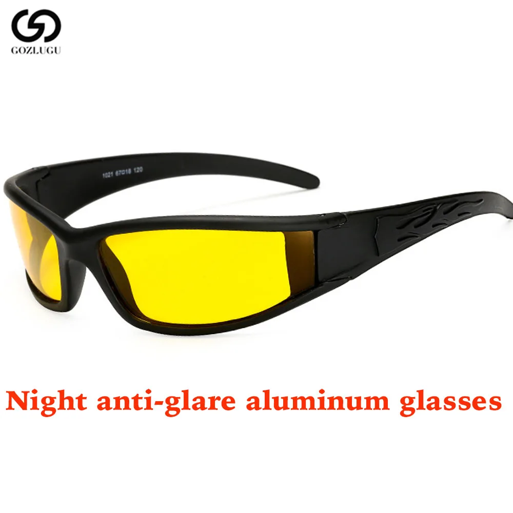 Солнцезащитные очки с защитой от ультрафиолета зеркальные ночного видения для