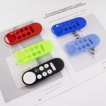 Non-slip Soft Silicone Case Remote Control Protective Cover Shell for-Google Chromecast TV Non-slip Shockproof Cover Shell