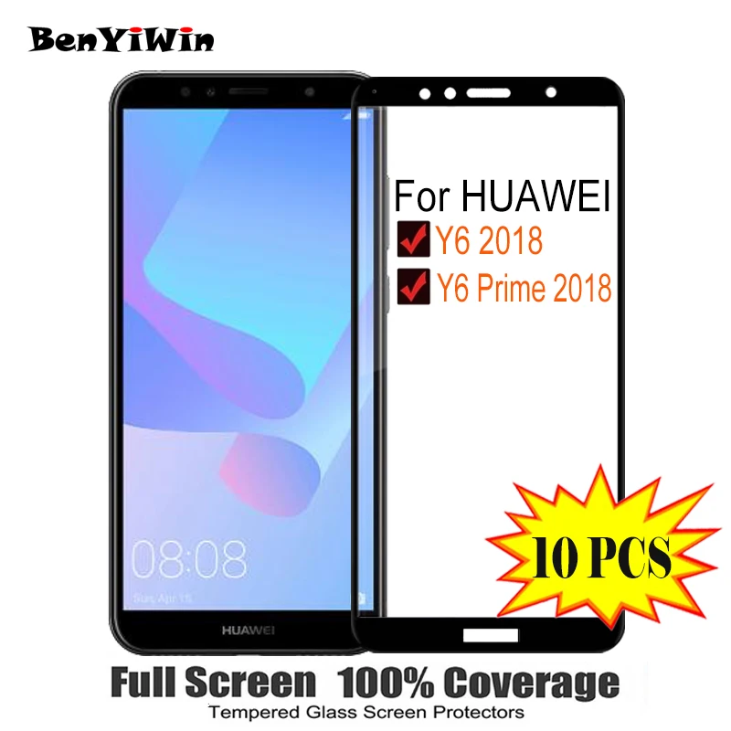 Защитная пленка для экрана из закаленного стекла HUAWEI Y6 Prime 2018 9H на устойчивом к