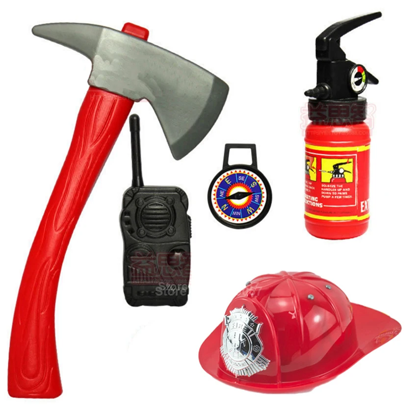 Женский костюм для мальчиков и девочек армейский пожарный Сэм одежда ролевых игр