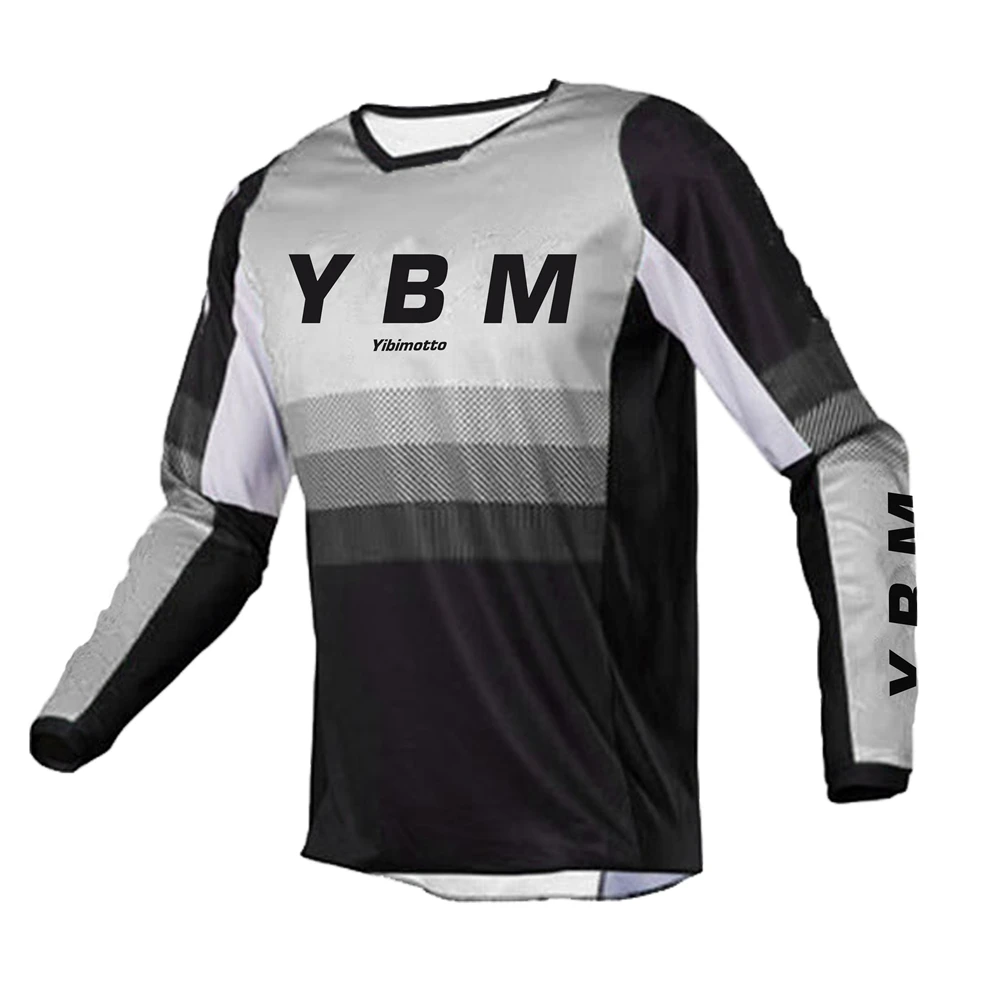 Футболка мужская для горнолыжного спорта Длинный свитшот DH езды на велосипеде