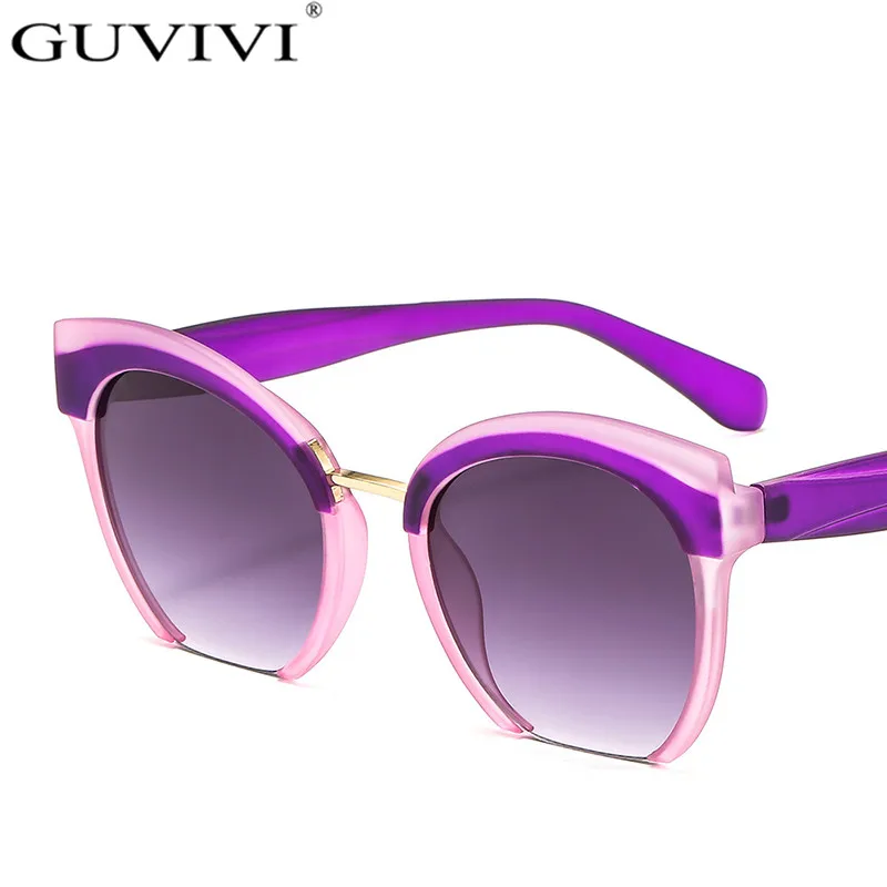 Солнцезащитные очки кошачий глаз для мужчин и женщин брендовые винтажные