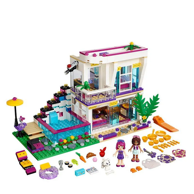 1183 шт. для девочек друзья принцесса Алиса сладкий замок королевская Шпилька