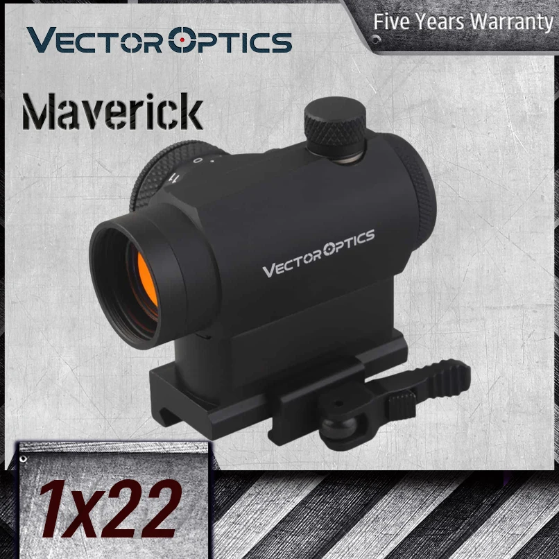 

Векторная оптика Maverick 1x22 Red Dot 3MOA, прицел для ночного видения, тактический компактный прицел для винтовок, пистолетов, страйкбола
