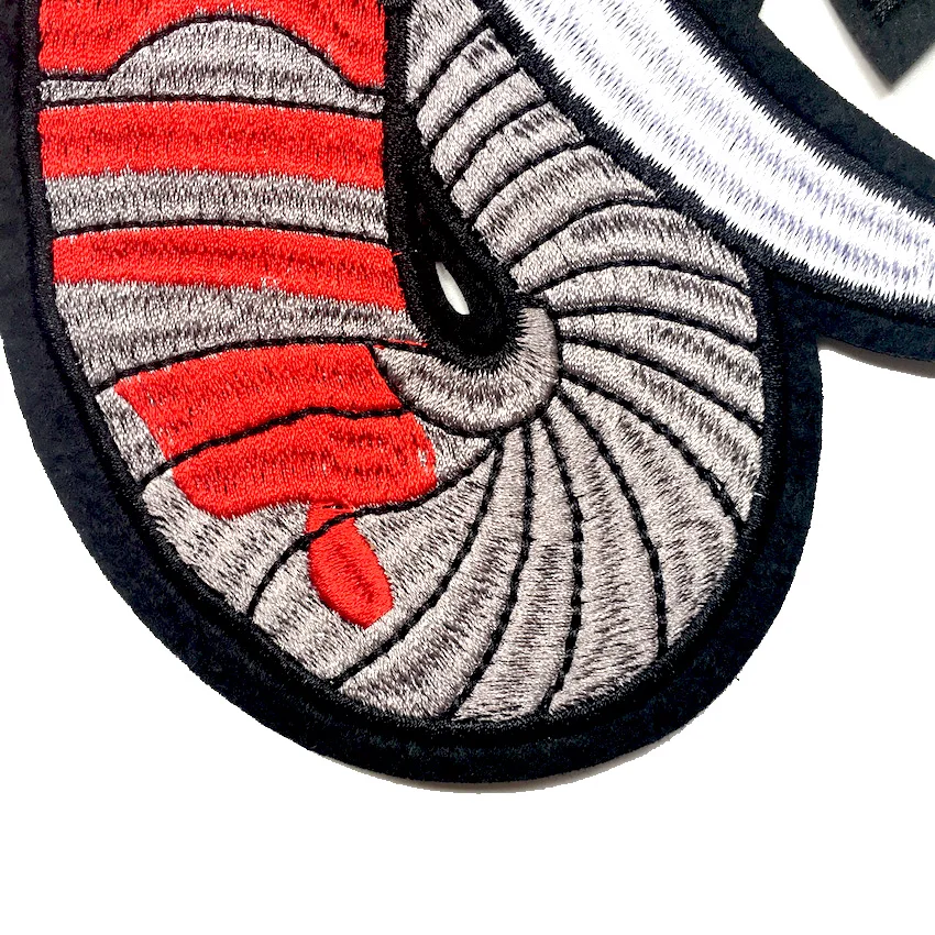 1 шт. крутой слон хорошее качество вышивка аппликация нашивки для одежды утюжок