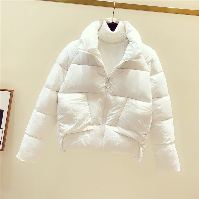 ZB4973 2021 зимняя новая одежда на молнии для студентов Женская куртка с