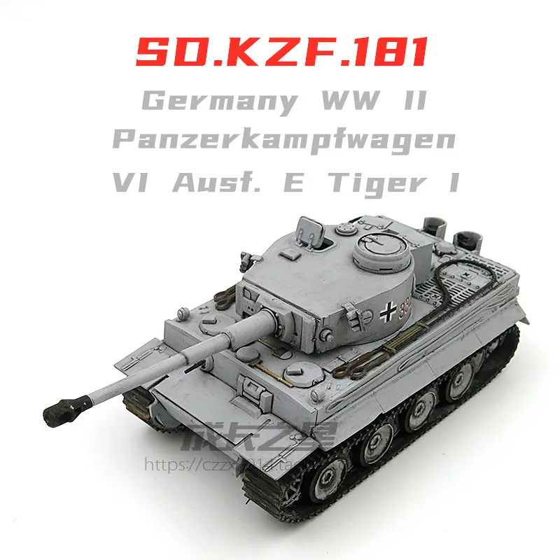 1/72 немецкий танк Второй мировой войны сборный Тигр M1A2 Merkava Leopard 2A5 военная сборка