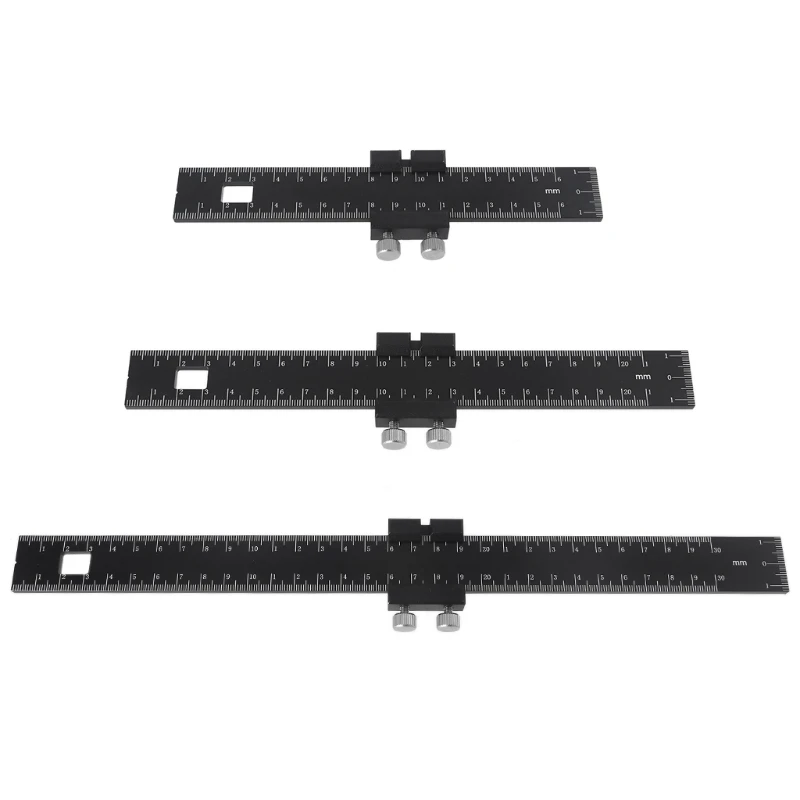 

Professional Woodworking T Track Ruler High-precision Marking Ruler