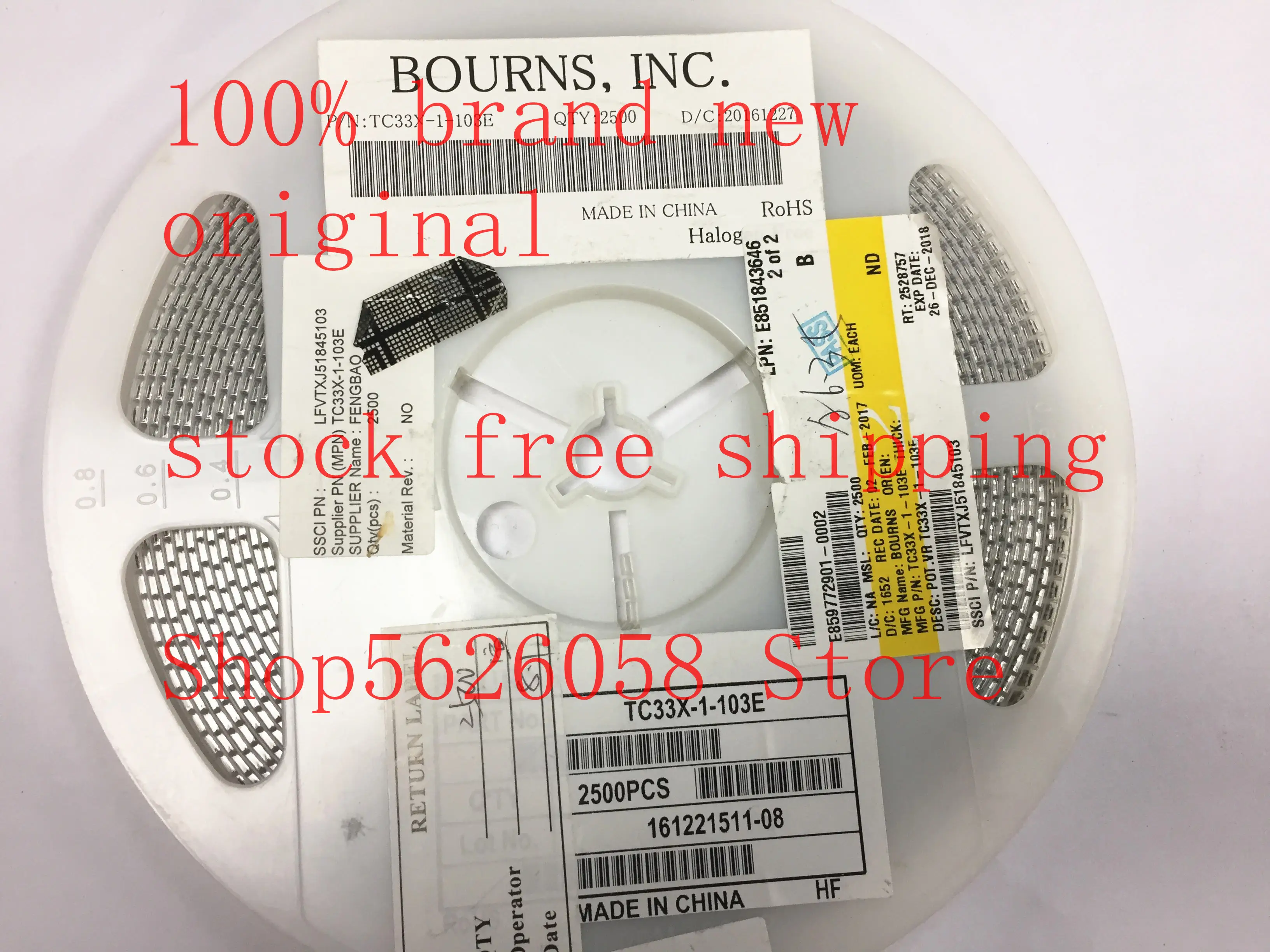 TC33X 1 103E SMD 100% Новый оригинальный 50 шт./лот в наличии|Умные розетки| |