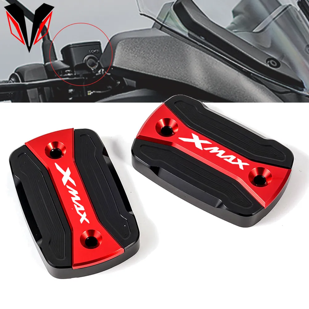 Мотоцикл с ЧПУ Аксессуары Тормоза масляный бак Крышка для YAMAHA XMAX 300 250 X max 125 2018 2019
